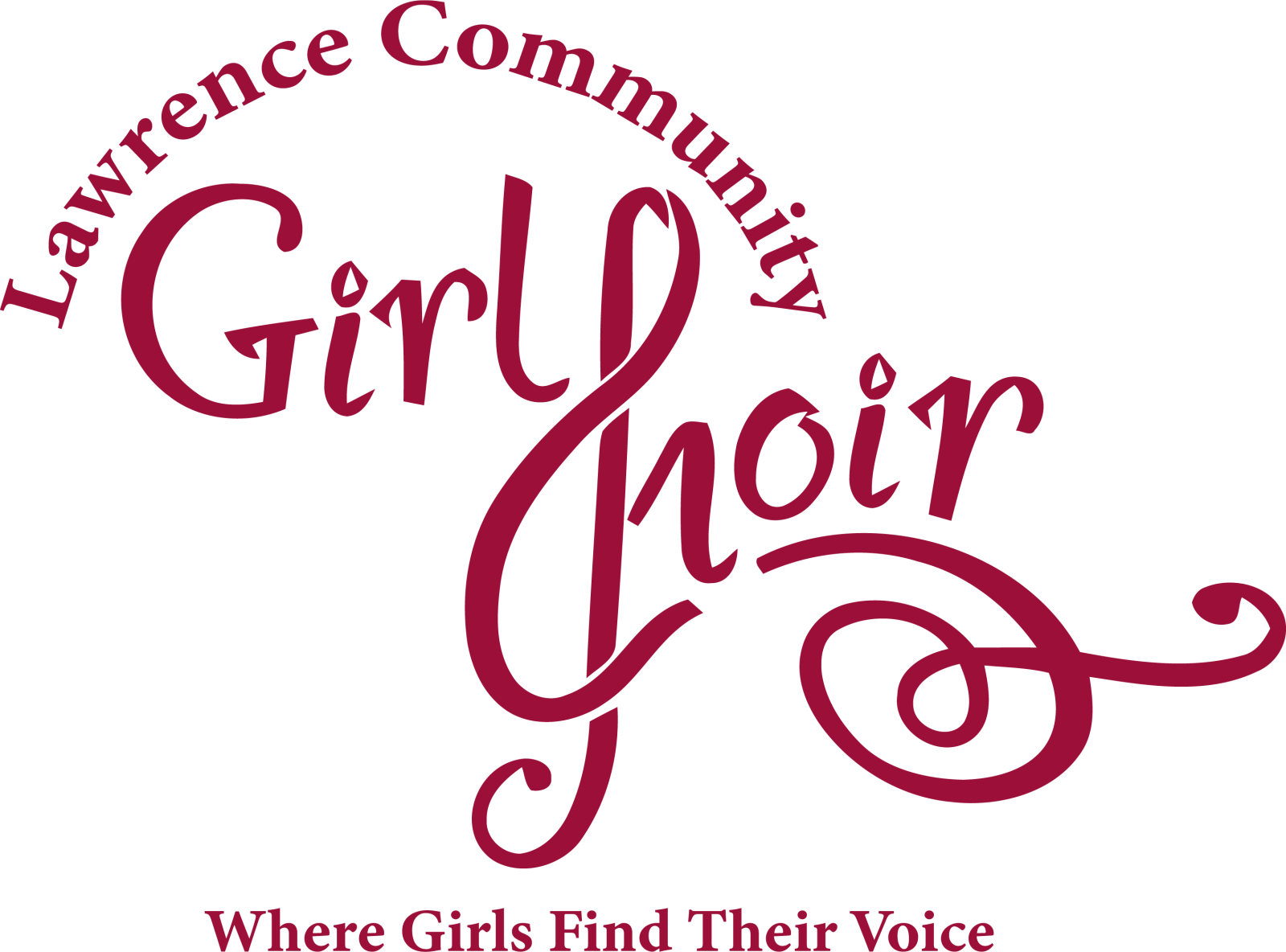 LMCS GC logo + where girls find their voice